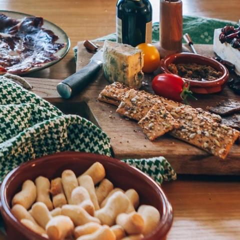 Lækre tapasanretninger som buffet