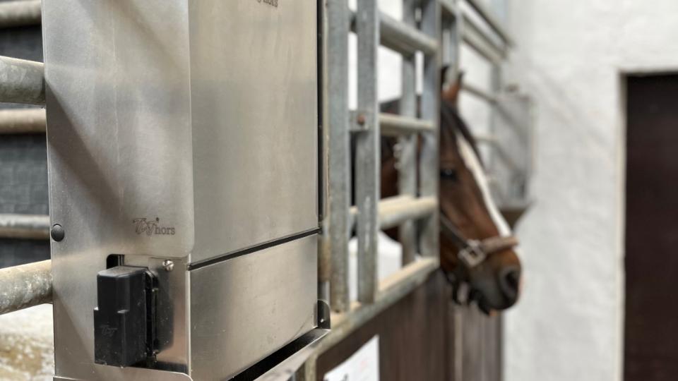 TDJ Horsfeeder – Fremtidens app‑styrede foderautomat til din hest